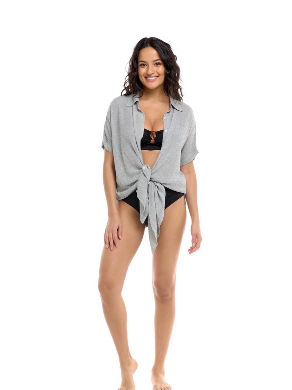Melina Dress -CHARCOAL